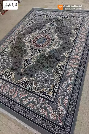 فرش تارا 440 شانه نگین کسری کاشان